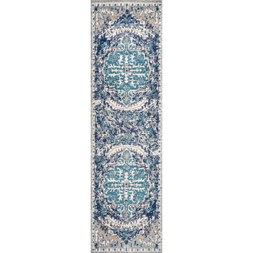 Anaise Ornate Boho Medallion Area Rug